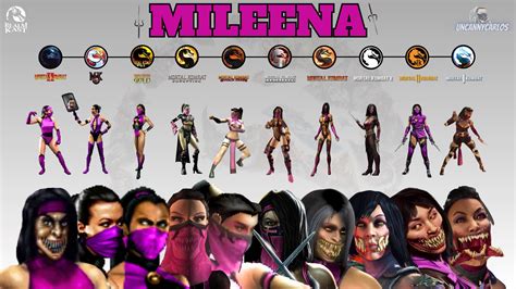 mileena|The Design Evolution of Mileena! 